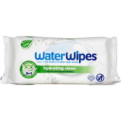 Waterwipes Lingettes Bébés débarbouillage x48