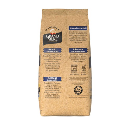 Grand mère Café en grains puissant 100g