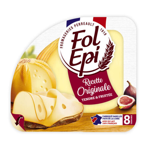 Fol epi fromage tranches recette originale x8 tranches 150g