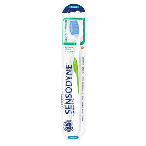 Sensodyne brosse à dents soin et précision souple 1 unité