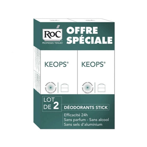 [Para] RoC Keops Déodorant Stick 2 x 40ml