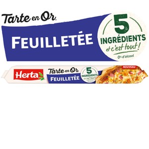 Herta Tarte en Or Pâte feuilletée 230g