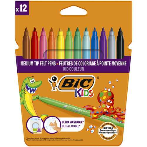 Bic Feutres Kids Couleur X12