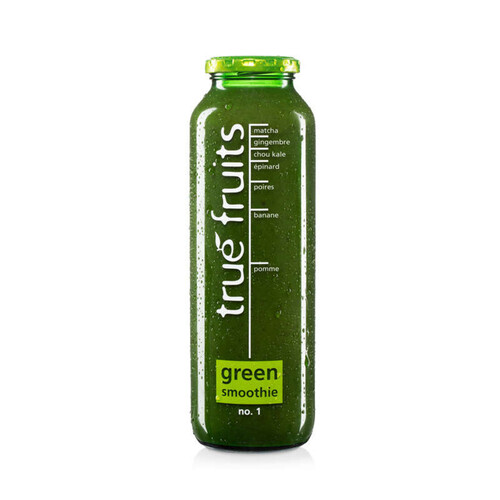 Trué Fruits green smoothie 75cl