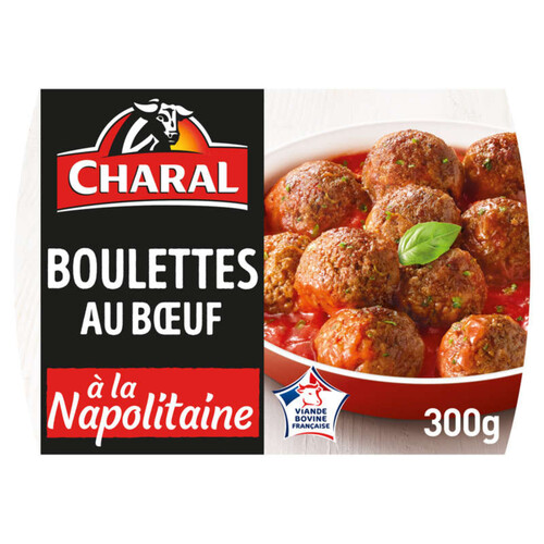 Charal Boulettes au Boeuf Sauce Napolitaine 300g