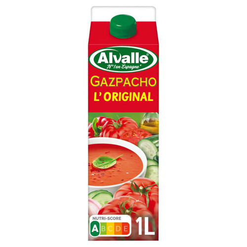 Alvalle - Gazpacho - l'original - La brique de 1L