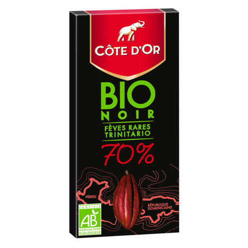 Côte d'Or Tablette Chocolat Noir 70% Bio 90g
