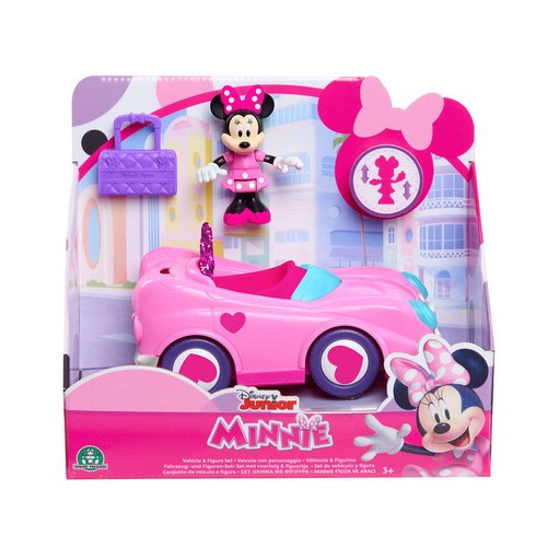 Disney® Junior Minnie Set Figurine & Véhicule A partir de 3 ans
