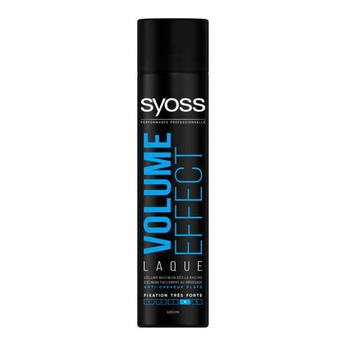 Syoss Spray Laque Coiffante Volume Effect Aérosol 400 ml