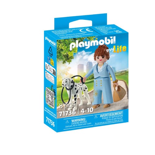 Playmobil Femme d’affaire avec son Dalmatien