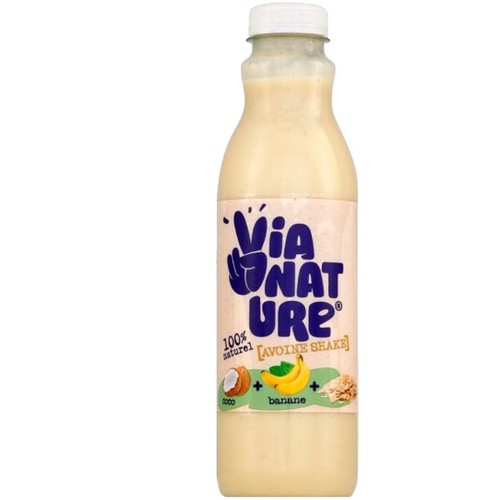 Via Nature Smoothie base végétale avoine banane coco 100% naturel