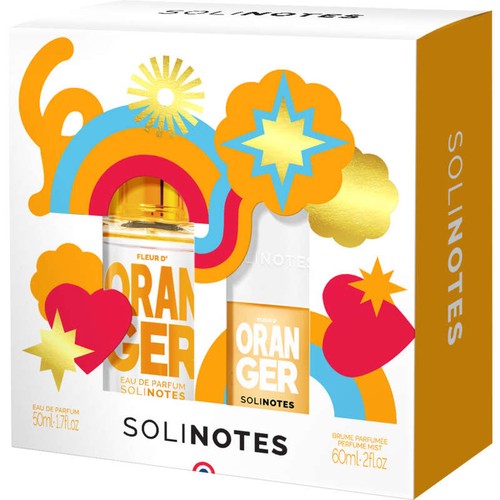 Solinotes Coffret Fleur D'oranger Blossom Eau De Parfum 50ml + Bodymist 60ml