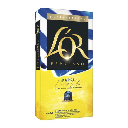 L'Or Espresso café Capri Dolce Vita x10
