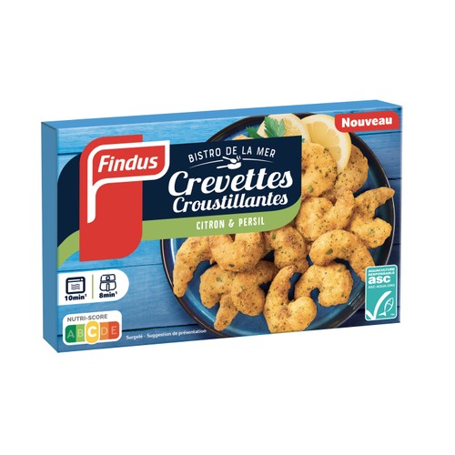 Findus Crevettes Persil & Citron 220g