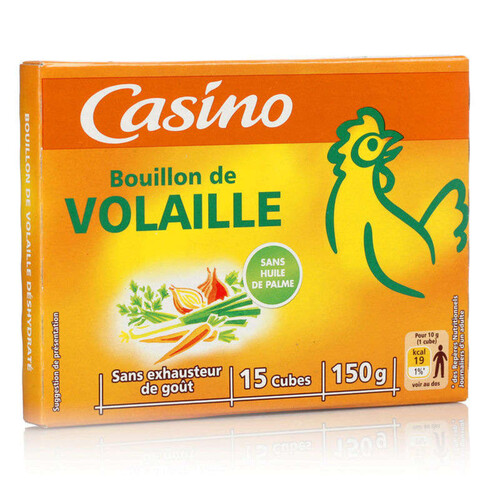 Casino Bouillon cube volaille - 150g