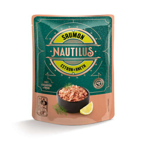 Nautilus saumon citron & aneth 110g