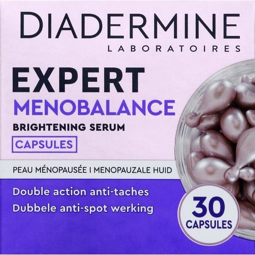 Diadermine Capsules de Soin Instant Bright Double Action Anti-tâches x30