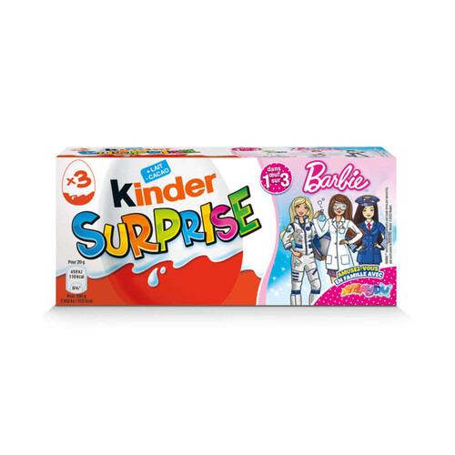 Kinder Surprise Barbie 3x20g