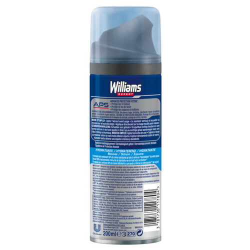 Williams Gel À Raser Protect Gel Peau Hydratant 200ml