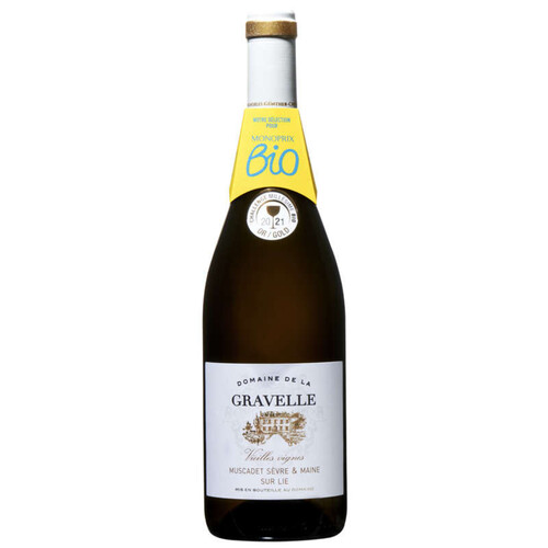 Domaine De La Gravelle Muscadet Sèvre Et Maine Sur Lie, Vieilles Vignes, Aoc 75Cl