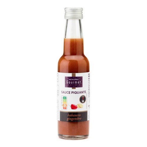 Monoprix Gourmet Sauce piquante habanero gingembre 100ml