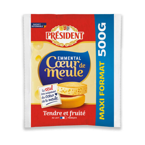 Président Emmental Cœur De Meule 500G