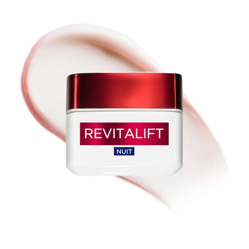 L'Oréal Paris Revitalift Crème Visage Anti-Rides Nuit Hydratant 50ml