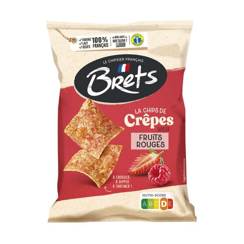 Brets Crêpes Fruits Rouges 100g