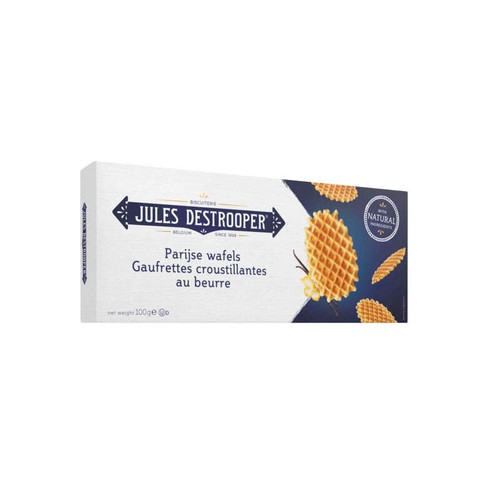 Jules Destrooper Gaufrettes Croustillantes au Beurre 100g