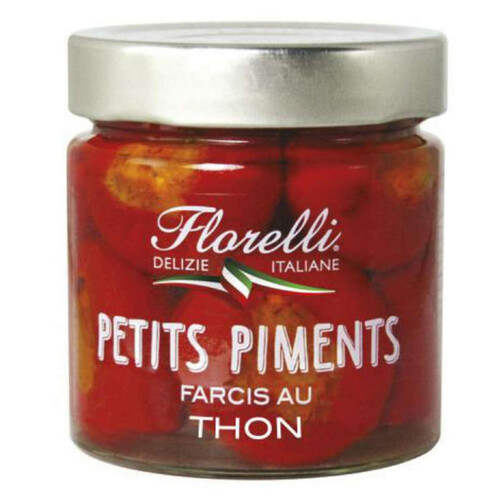 Florelli Petits Piments Farcis Au Thon 190G