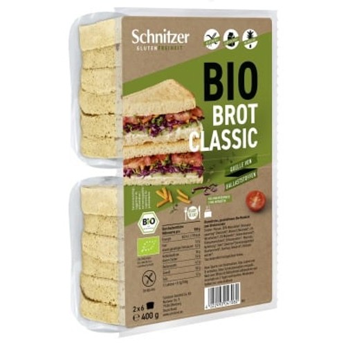 Schnitzer Pain de Mie Blanc Toast 400g