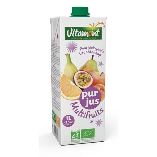 [Par Naturalia] Vitamont Jus Multifruits Exotiques Bio 1l