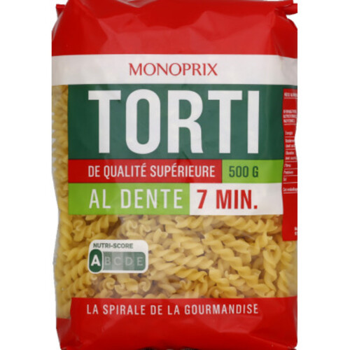 Monoprix Torti Qualité Supérieure 500G
