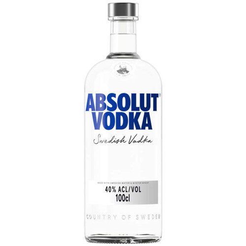 Absolut Vodka, 40% Vol. 100cl