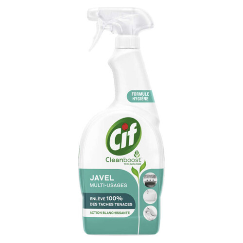 Cif Nettoyant Spray Javel Universel 750 ml