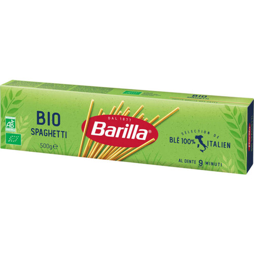 Barilla Pâtes spaghetti bio 500g