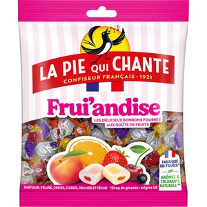 La Pie Qui Chante Bonbons Fourrés Aux Fruits 250g