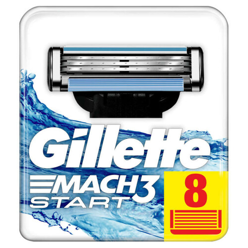Gillette Lames Mach3 Start X8