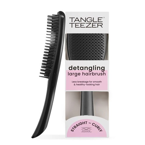 Tangle Teezer Wet Detangler Brosse Démêlante Cheveux Mouillés Large Black Gloss