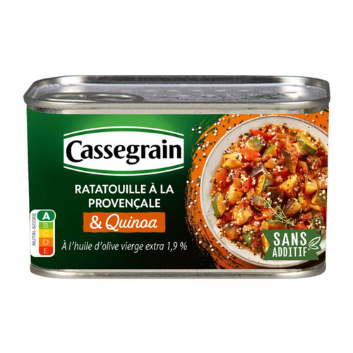 Cassegrain Légumes et Quinoa à la Provençale 375g