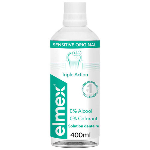 Elmex Bain de bouche Sensitive Dents sensibles 400ml