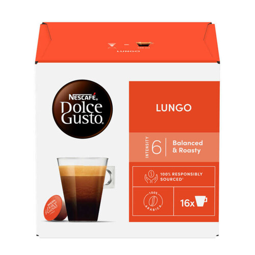 Nescafé dolce Gusto Lungo Café intensity 6x 16 capsules