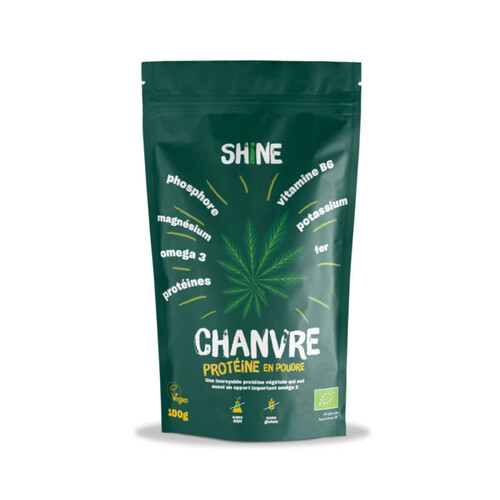 Shine Protéine De Chanvre Bio 100G