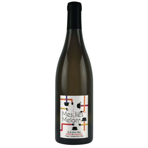 Meslie Melon Vin De France Blanc, 11,5% Vol 75Cl