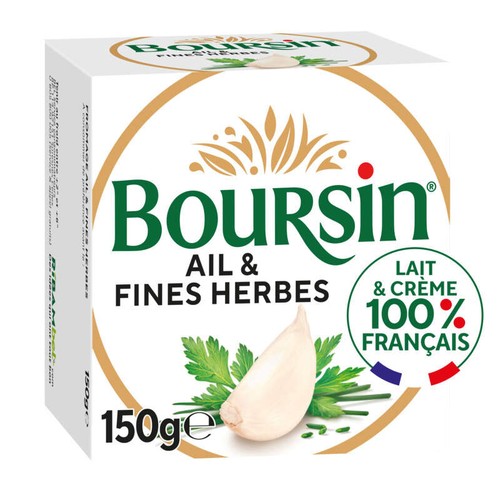 Boursin Ail Et Fines Herbes 70% de Mg 150g