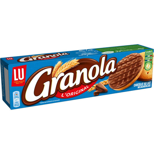Granola Sablés nappés au Chocolat au Lait 200g