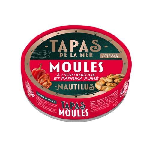 Nautilus Tapas Moules a l'escabèche 100g