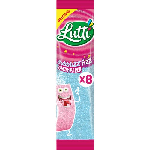 Lutti Bubblizz Fizz Candy Paper 15g