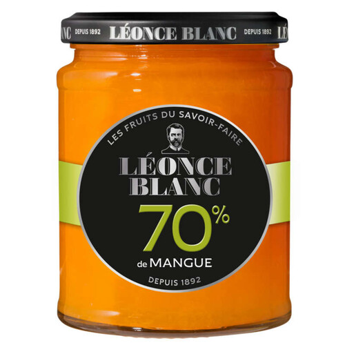 Léonce Blanc Confiture de Mangue 70%-320g