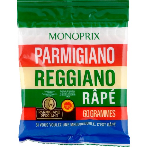 Monoprix Parmigiano Rapé 60g